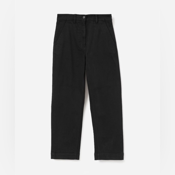 EVERLANE The Straight-Leg Crop, Sz0, NWOT - Picture 2 of 6